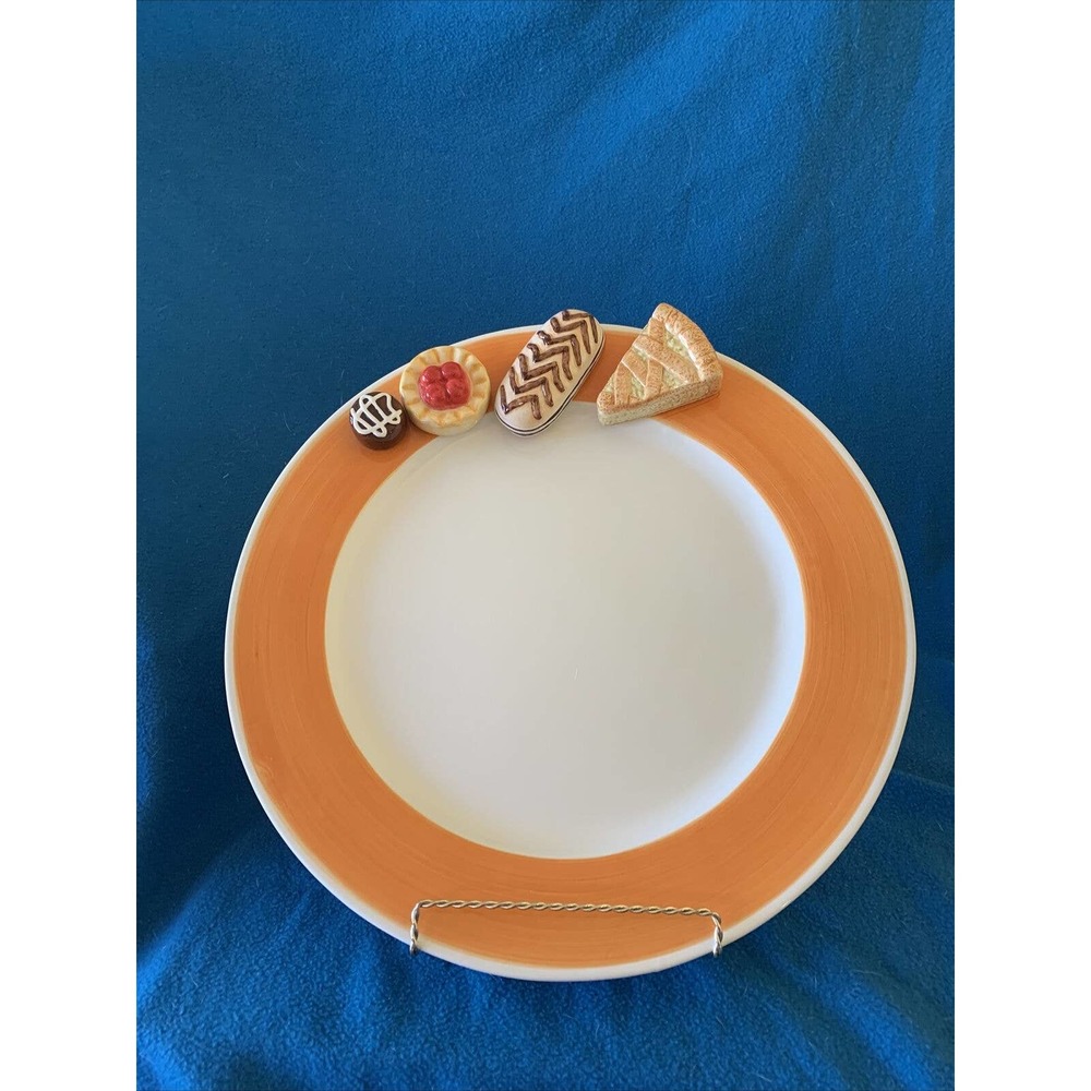 Vintage 15” pastry platter HOME ETC. 2006 Perfect Condition